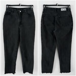 BONGO Women's High Rise Black Jeans
